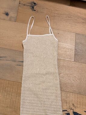 Aritzia - Summer Dress (Yellow Gingham Print, 2XS)